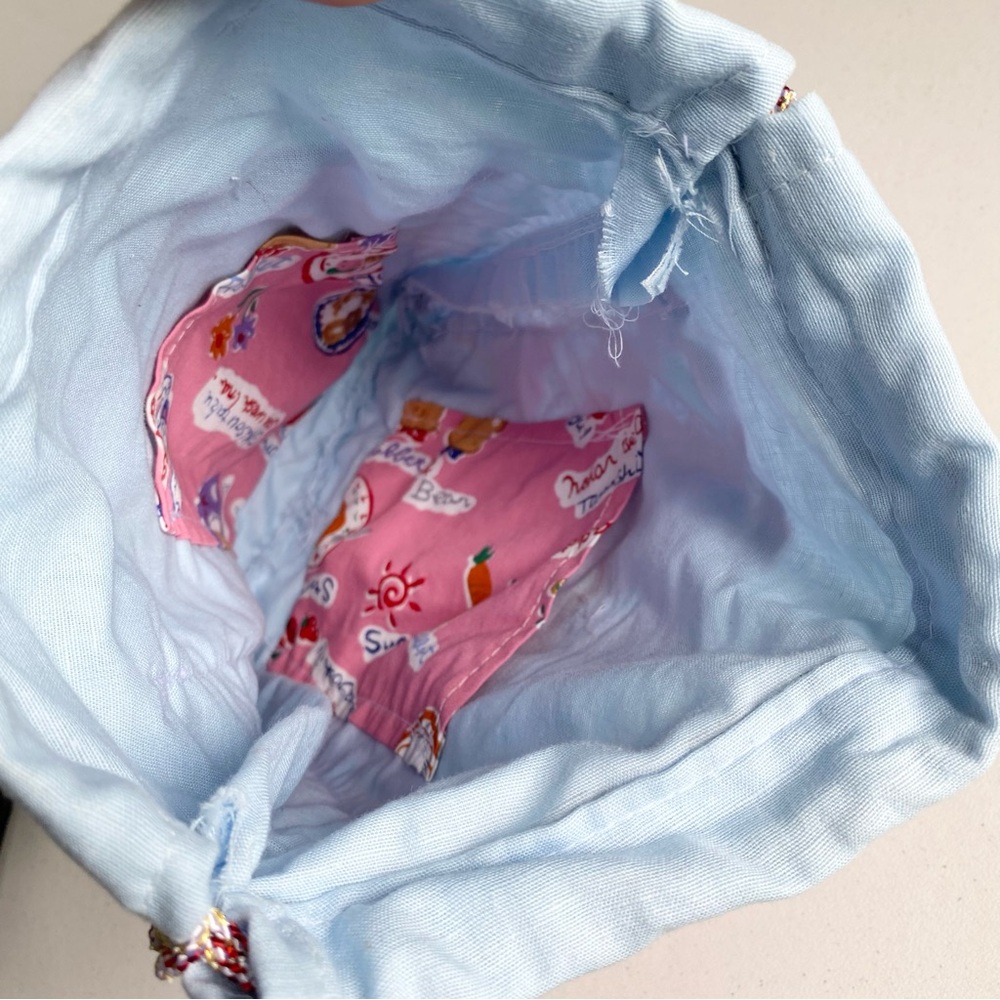 Handmade Drawstring Bag - Picture 3 of 8